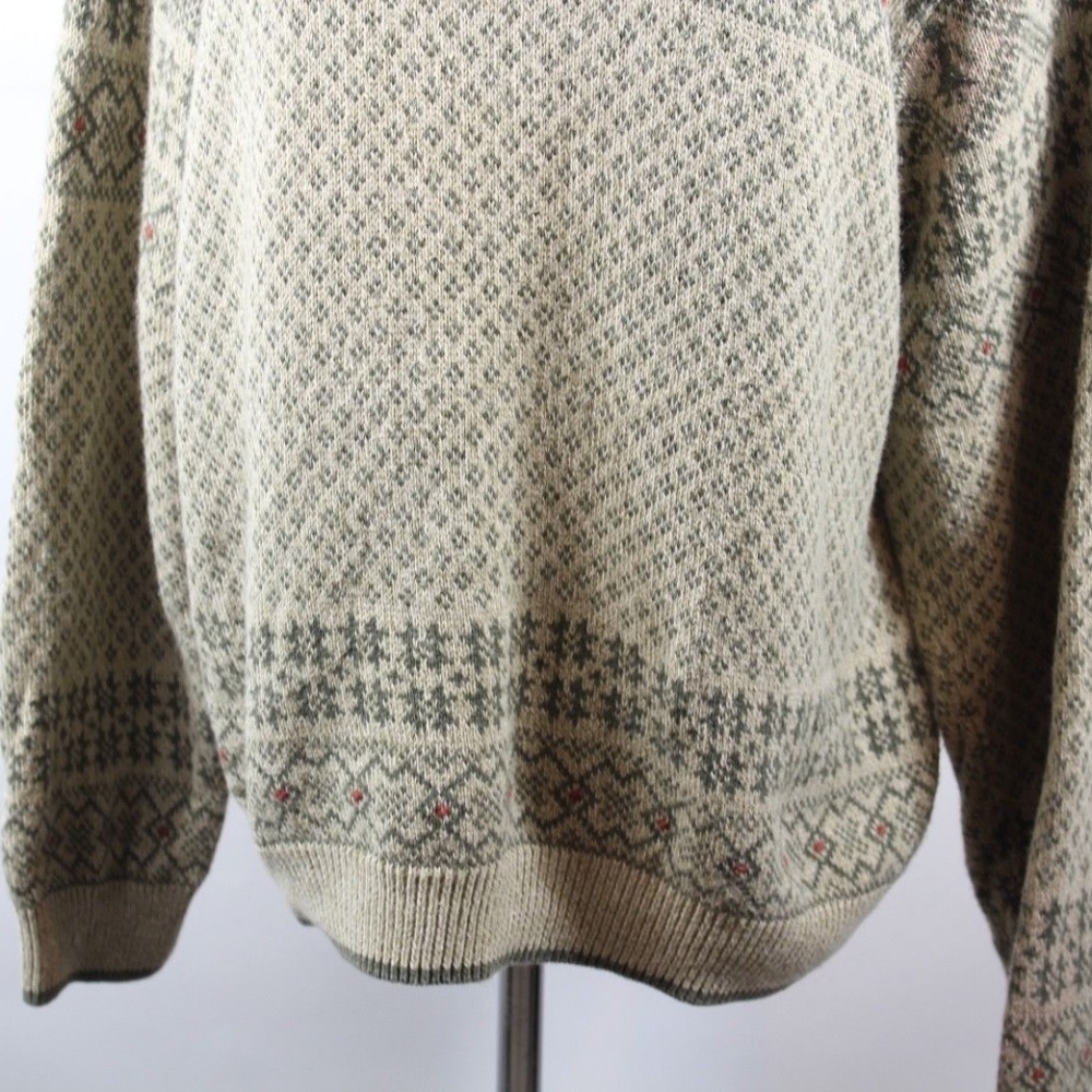 Vintage Woolrich Wool Blend Turtleneck Sweater L - Picture 5 of 7